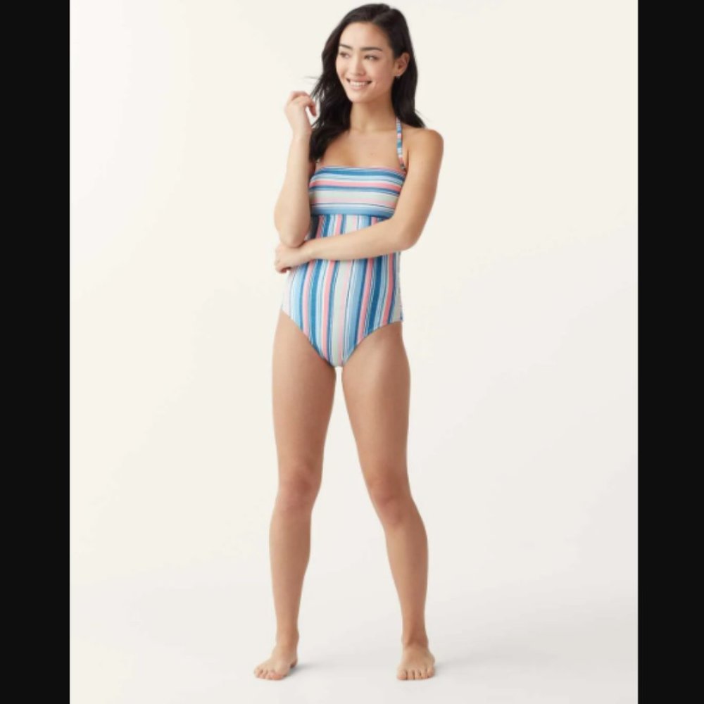 Splendid Holding Pattern 1-Piece Swimsuit - Picture 4 of 14